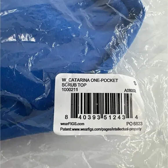 Figs Catarina One-Pocket Scrub Top Size S - Picture 3 of 9